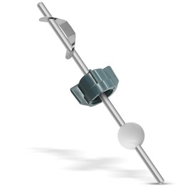 Lavatory Pop Up Center Piece Assembly, Sink Ball/Pivot Rod Replacement Parts Bathroom Sink Drain Repair Kit Compatible with Price Pfister Pop Up Stopper Replacement for PS2673