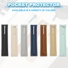 PATIKIL 5 Pcs Leather Pen Pouch Sleeve for Single, Handmade