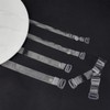 NICENEEDED 12 Pairs Clear Bra Straps, Invisible Transparent Shoulder Bra