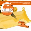 EBESTTECH Tractor Bucket Receiver Hitch 2 inch Clamp on Trailer