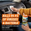 Armor All Interior Car Cleaning Wipes Kit, Disinfects, Protects, and