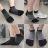 Toes Home Men's Five Toe Socks, 5 Toe Socks, Sports,