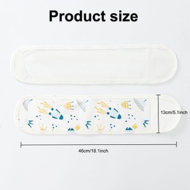 Taicols 12 piezas de dibujos animados para bebés recién nacidos, Cinturón de ombligo para bebé, bandas para el ombligo, banda suave para el ombligo, para bebés de 0 a 12 meses, 12 estilos