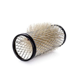PONIK'S PROFESSIONAL - Metal Rollers, Wire Rollers with Bristles, Metal Hair Rollers, 12 Pieces, Hair Rollers 28 mm, Hair Roller Set, Hair Rollers Curls, Curler Set - Black