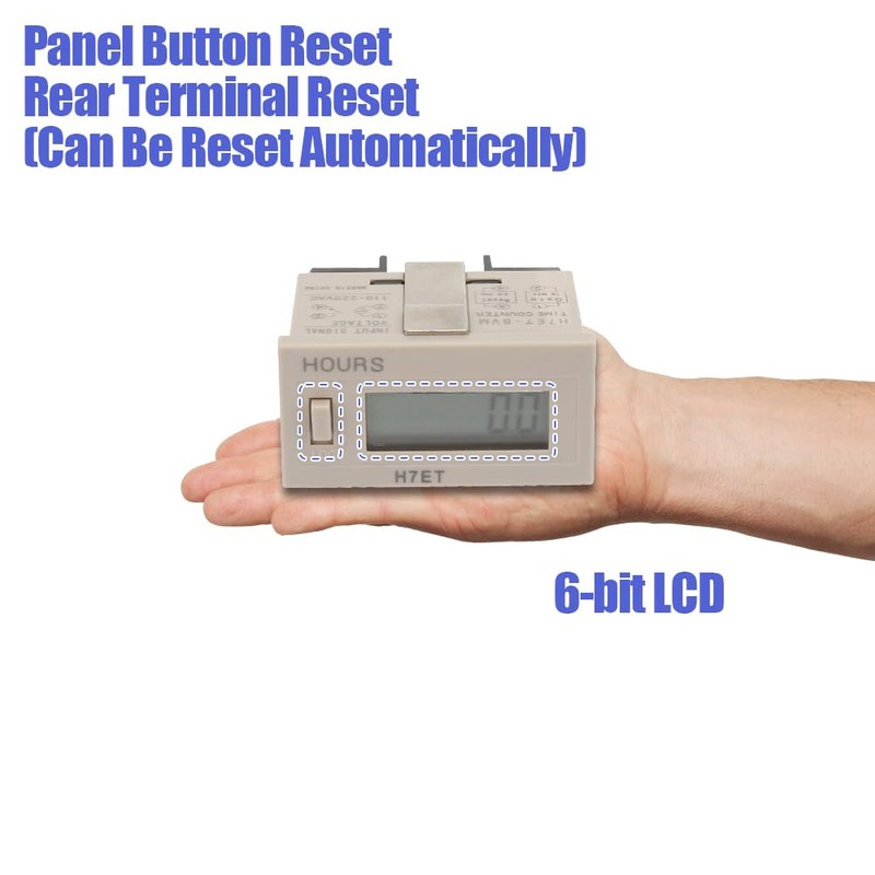 Digital Electronic Counter, Pulse Counter, Life Counter, Digital Counter Length