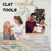 Xanadued 5 Pieces Texture Tool Set for Clay Art, Texture