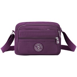 FAVORTALK Cross Body bag Women Waterproof Multi Pockets Phone Bags for Girl Ladies Large Capacity Messenger Bag Crossbody Shoulder Handbags with Adjustable Strap B20306, Modena