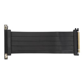 PCIE4.0 X16 Riser Cable 9.8in Length Right Angle High Speed Vertical Mount GPU Cable PCI Express Gen4 Riser Cable for RTX3090