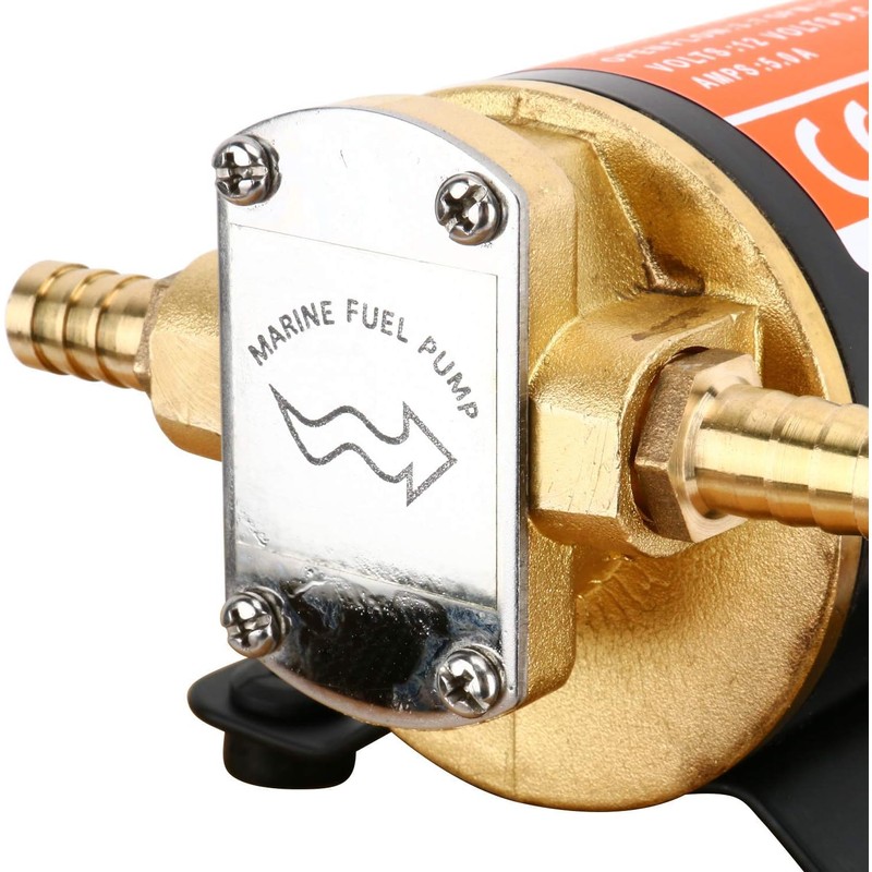 Amarine Made 12v Self Priming Impeller Gear Pump 3.7 GPM/14.0