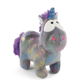 NICI Cuddly Toy Unicorn Star Bringer 13 cm - Soft Plush Stuffed Toy for Cuddling and Playing, Sparkling Plush Toy for Children & Adults, 48626, Ideal as a Gift, Grey