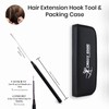 Cross Edge Corporation Hair Extension Tools Kit Microlink Bead &