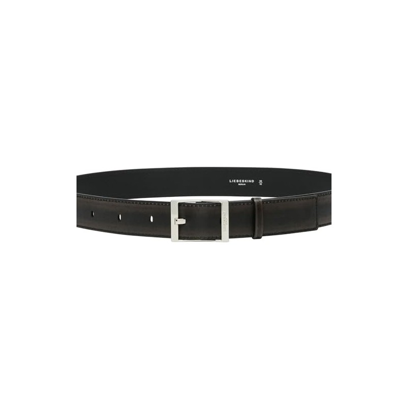 407-Belt L-LOU VINTAGE LEATHER-black