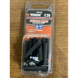 Dorman 95402 16-14 Gauge Male Disconnect .25 in, Blue, 20 Pack NOS