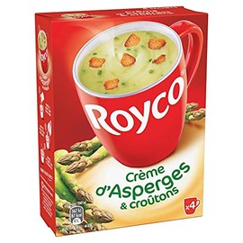 Royco - Minute Soup Asparagus Cream and Croutons 60g - Pack of 5
