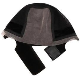 Wig Grip Cap, Black Velvet Lace Wig Cap, Front Caps with Band for a Secure Fit, Full Lace Wigs, ecure and Adjustable Design for All-Day Comfort, Daily Wear and Special Occasions (Black)