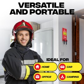 Brave Hero Fire Safety Kit | Kitchen Fire Blanket with Gloves & KN95 Masks | Fiberglass Fire Blankets Emergency For Home | Emergency Fire Blanket for Home and Kitchen | Fire Suppression Blanket 4-Pack