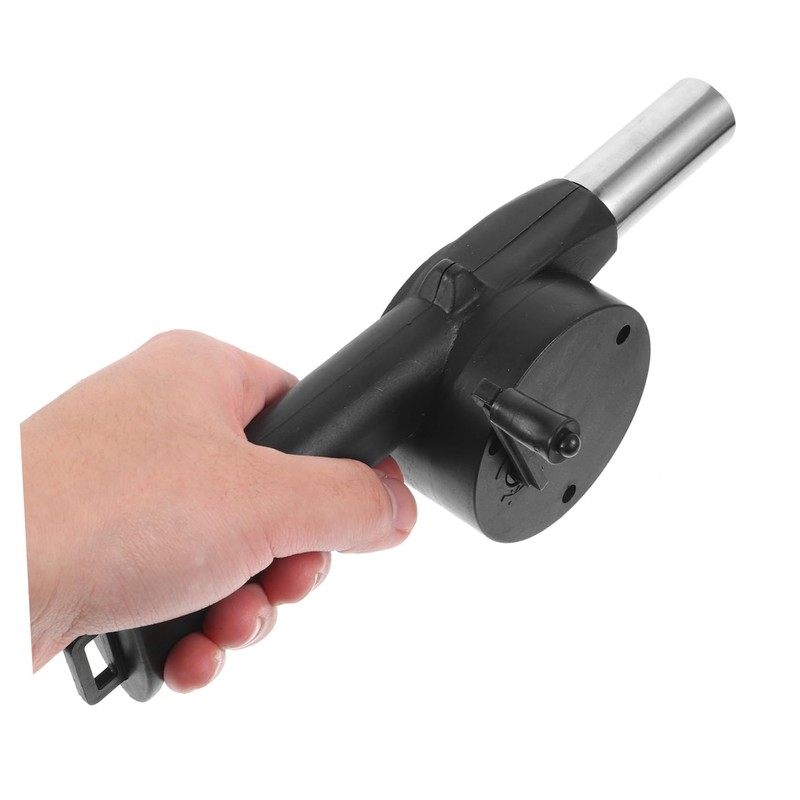 BESPORTBLE Hand Crank Fire Blower for Bbq Camping Blower Compact