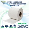 Star brite 071850 Toilet Tissue Marine/RV 2ply (500/S), 4 Pack