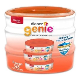 Bolsas Para Bote Pañal 3 Pack Diaper Genie Aroma Ropa Limpia