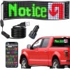 SanLank Led Sign, Bluetooth App Programmable Led Car Sign, USB