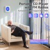 CD Player Portable: Kegaudio CD Players for Home with Speakers