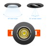 2Inch LED Recessed Ceiling Light, 3W Dimmable LED Downlight, 60
