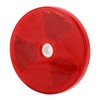 12PCs Round Reflector Red Reflective Sticker Waterproof Signal Warning for