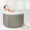 Portable Bathtub (Large) by Homefilos, Ice Bath and Cold Plunge