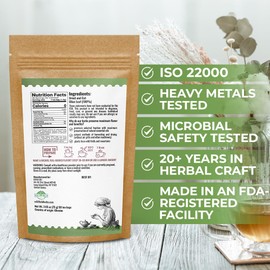 50 Bags Olive Leaf Tea Dried Olive Leaf Herbal Tea (Olea Europaea) - 50 Count 1.5 g Bags Hojas De Olivo Secas