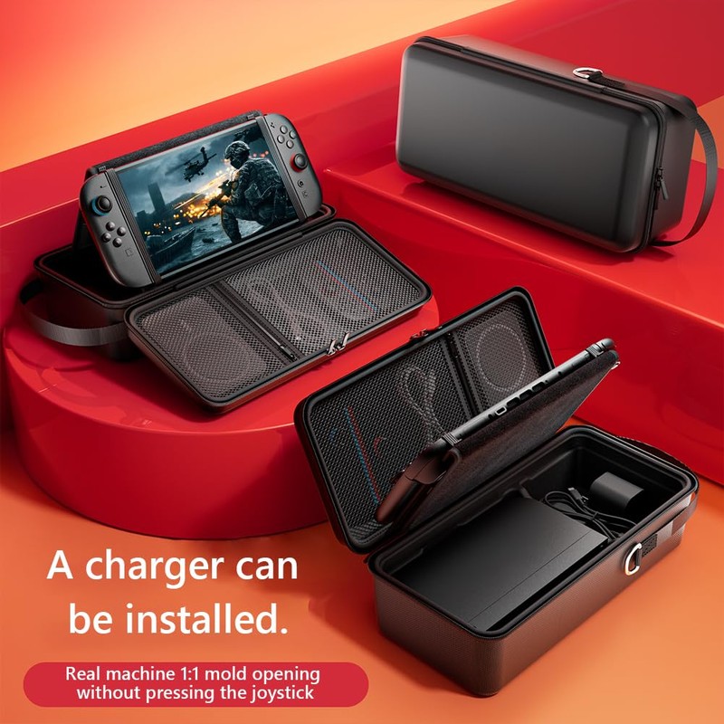 GETBSTOOP Switch2Portable Travel Bag Carrying Case for Switch 2 Console