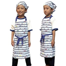 SSY Children's Apron, 1st Grade, 2nd Grade, Elementary School Students, Kindergarten Apron, Triangle Cloth Set, Neck Apron, Lunch Apron, Children, Juniors, Kids, blue