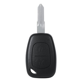 Carcasa para llave de coche con 2 botones, compatible con Dacia Logan