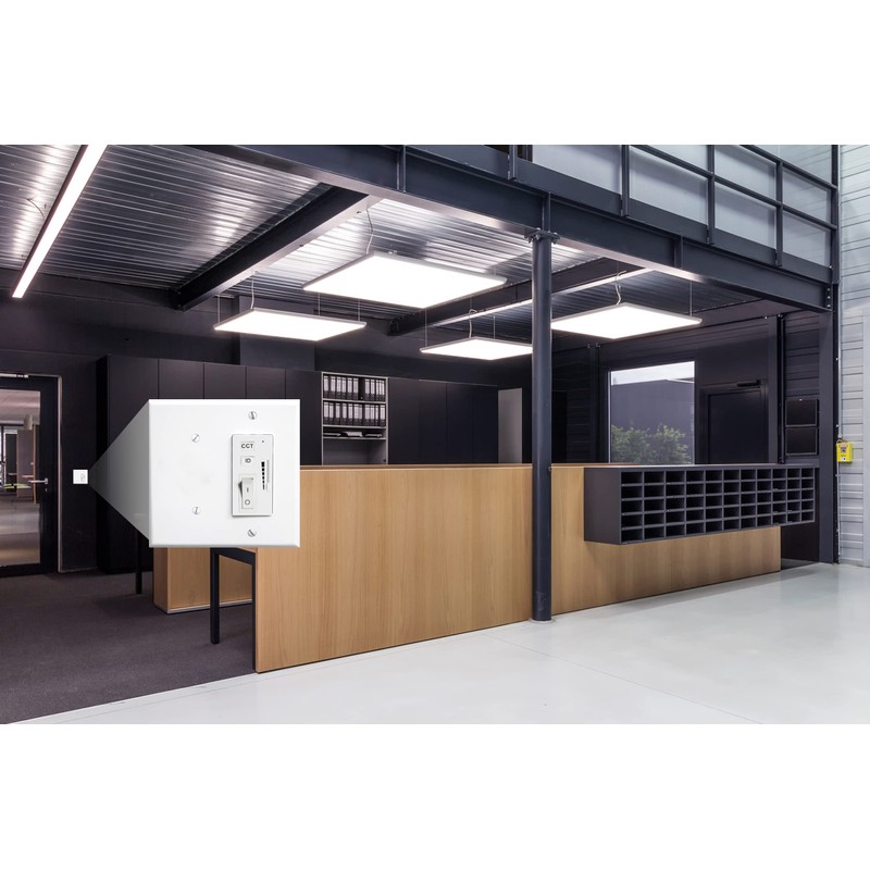 Wall Mount AC Power-Operation Controller 2.4G RF Combined Dimmer, CCT