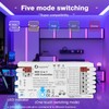 GLEDOPTO WiFi Bluetooth 5 in 1 LED Strip Controller DC12-24V