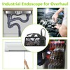 Triple Lens Industrial Endoscope, 1080P Borescope Inspection Camera with Lights,