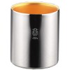 Tamahashi TM-039 Tumbler Silver (Inner Surface 24K Gold Plated), 8.8