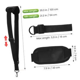 SUPVOX 1PC Adjustable Lawn Mower Shoulder Strap Trimmer Carrying Strap for Grass Cutters Reduces Fatigue Comfortable Design for Easy Use Gardening Tasks