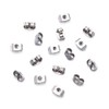 Earring Backs Clutches,Stainless Steel Butterfly Square Earring Safety Backings Pads
