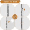 Pack of 100 Fitschenringe Room Doors, Washers Door Hinge, Washers