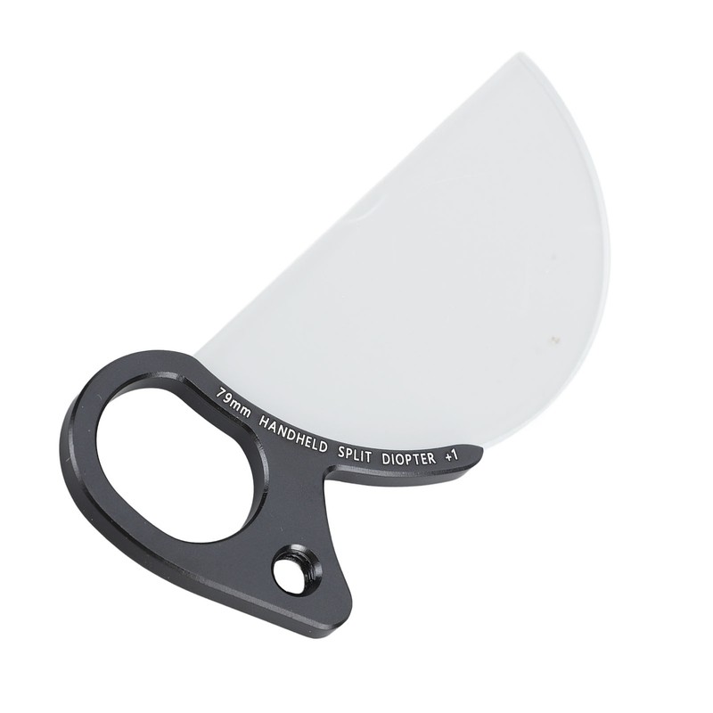 Handheld Split Diopter Filter 79mm Foreground +1 Blur Optical Glass
