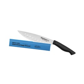 Ergo Chef Universal Knife Blade Edge Guard 8 Inch x 1.5 Inch for Knives up to 8” Blades, Durable BPA-Free Sturdy ABS Plastic, Knife Protector (Blue)