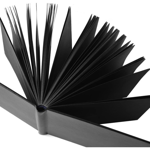 Black Small 13 x 13 CM 110gsm 82 Sheets/164 Pages