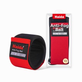 Haida V2 Anti-Fog Lens Heater Warmer Demisting Belt Lens Heater Uniform 3 Settings Heat Modes USB Support（Red）