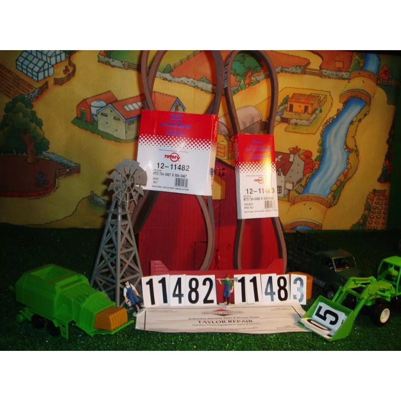 For MTD MTD Primary & Secondary Drive Belt Set(*A94) 954-0468,754-0468,954-0467,754-0467