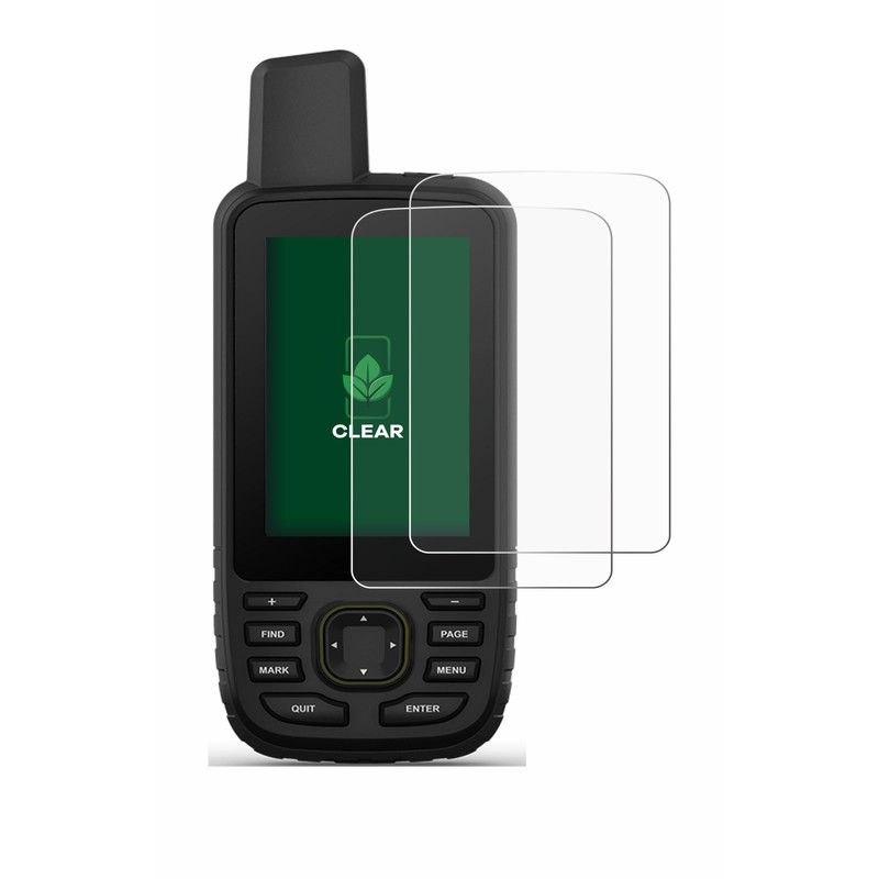 ScreenLeaf (2 Pack Screen Protector compatible with Garmin GPSMAP 67