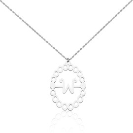 CENWA Tv Show Inspired Necklace W Best Friend Necklace Stainless Steel Necklace Gift For Her, Stainless Steel, No Gemstone