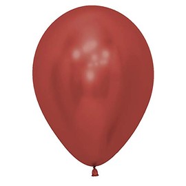 Betallatex 11" Reflex Crystal Red Latex Balloons