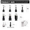 BTBLBITS Diamond Core Drill Bits Set 9pcs (6/6/8/10/20/25/35mm Tile Diamond