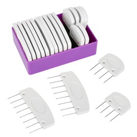 Tulov Pack of 20 Comb Needles, Tension Pins, Knitting, Comb Needles, Knitting Blocker Set, Knitting Blockers Knitting Set for Sweaters, Scarves, Tension Pins for Blocking Knitting and Crochet Projects