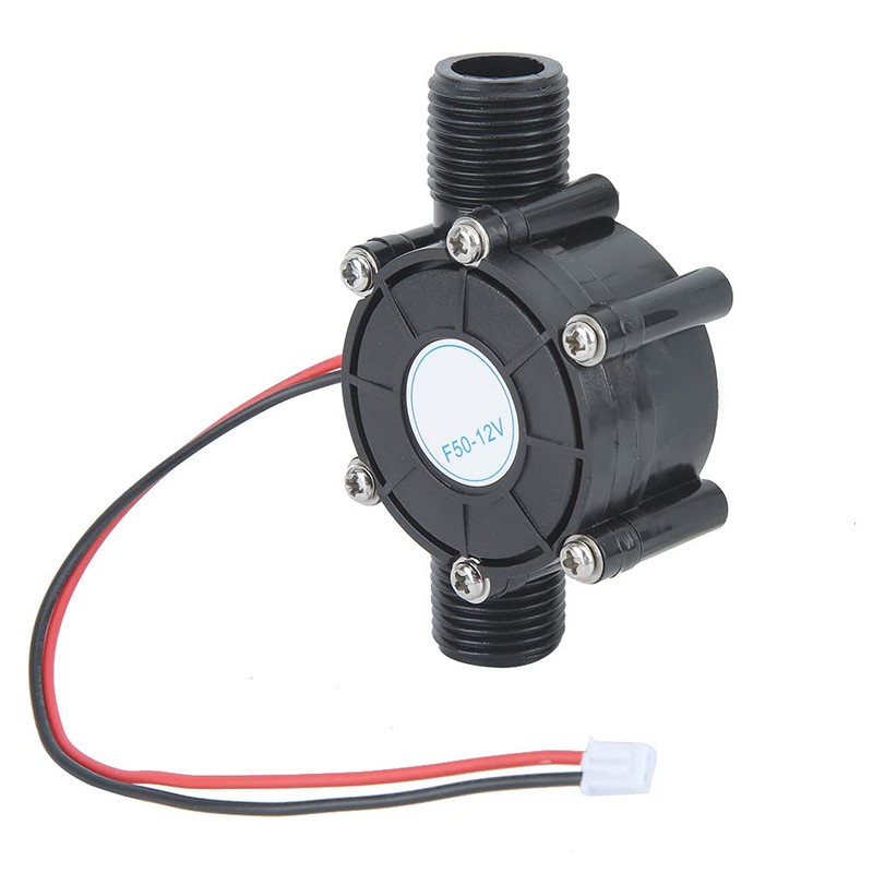 MUNEFE 12V 10W Water Generator, DC Water Turbine, Wind Mill